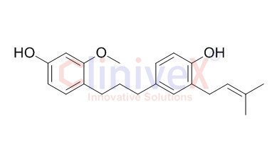 1-(4-Hydroxy-2-methoxyphenyl)-3-(4-hydroxy-3-prenylphenyl)propane