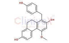 1-(4-hydroxybenzyl)-4-methoxy-9,10-dihydropenanthrene-2,7-diol