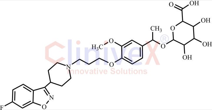 Iloperidone Metabolite P88 Glucuronide