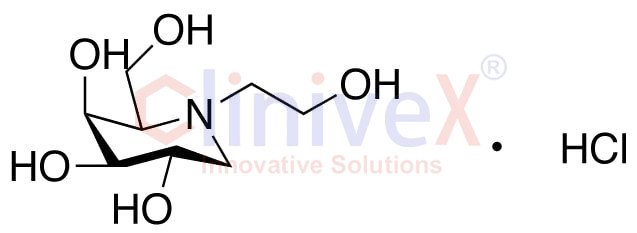 N-(2-Hydroxyethyl)-1-deoxygalactonojirimycin Hydrochloride