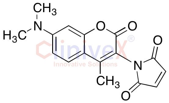 N-(7-Dimethylamino-4-methyl-3-coumarinyl)maleimide