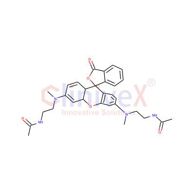 N,N’-Bis[2-(acetamido)ethyl]-N,N’-dimethyl Rhodamine
