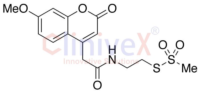 N-[2-Methanethiosulfonylethyl]-7-methoxycoumarin-4-acetamide