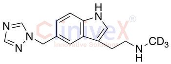 N10-Monodesmethyl Rizatriptan-d3