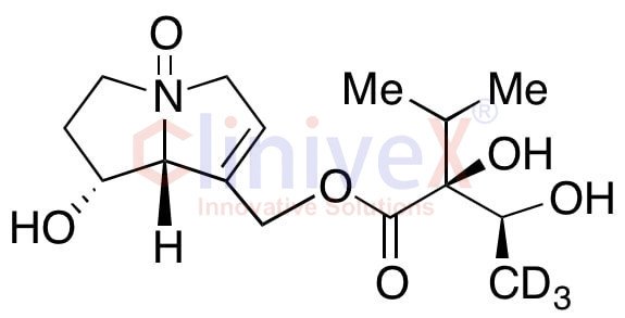 (+)-Lycopsamine N-Oxide-D7
