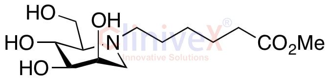 N-5-Carboxypentyl-1-deoxymannojirimycin Methyl Ester