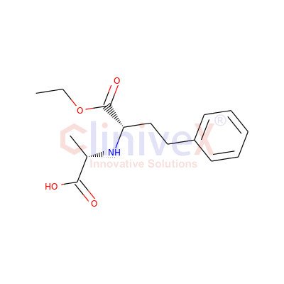 (+)-N-[1-(S)-Ethoxycarbonxyl-3-phenylpropyl]-L-alanine