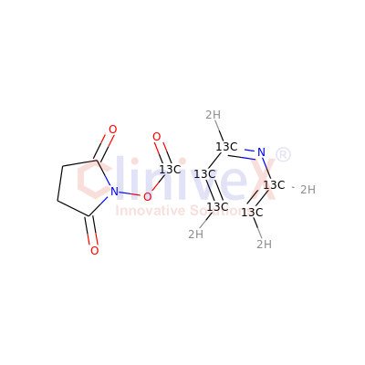Nicotinic Acid-13C6,d4 N-Hydroxysuccinimide Ester