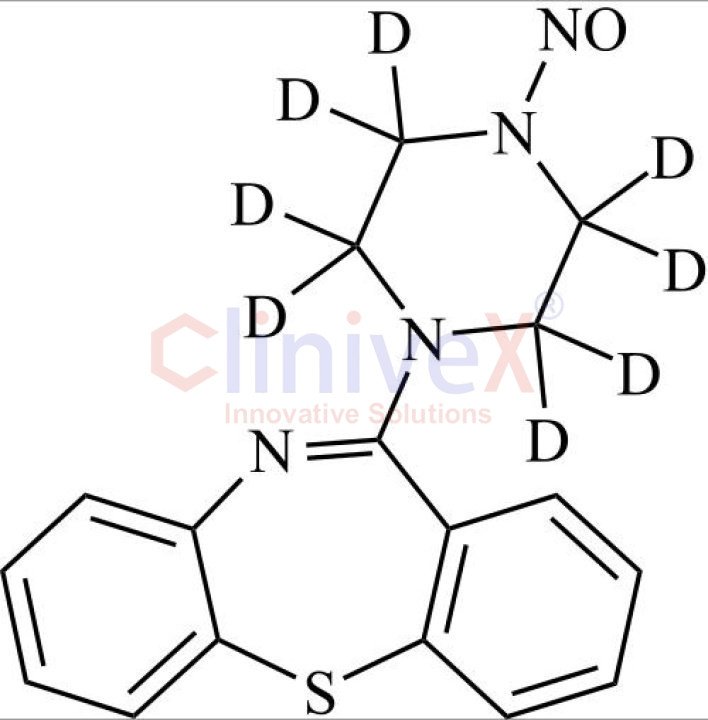N-Nitroso Quetiapine EP Impurity B-d8 (N-Nitroso Quetiapine USP Related Compound B-d8)