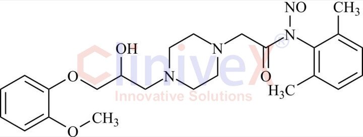 N-Nitroso Ranolazine