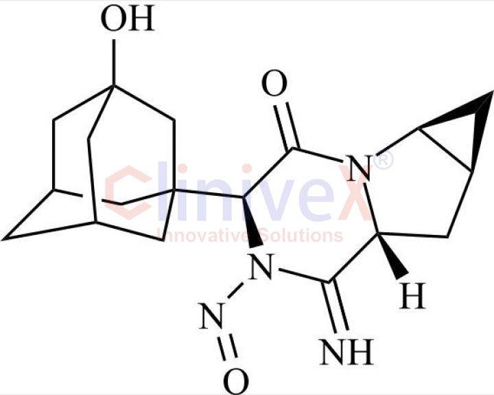 N-Nitroso Saxagliptin Cyclic Amidine Impurity