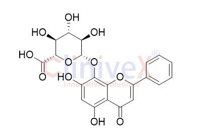 Norwogonin-8-O-glucuronide