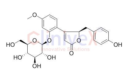 (+)-Puerol B 2''-O-glucoside