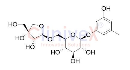Orcinol 1-O-beta-D-apiofuranosyl-(1->6)-beta-D-glucopyranoside
