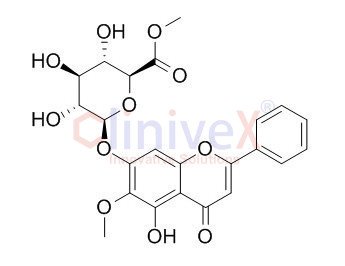 Oroxylin A 7-O-beta-D-glucuronide methyl ester