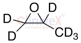 (+/-)-1,2-Propylene-d6 Oxide (Stabilized with hydroquinone)