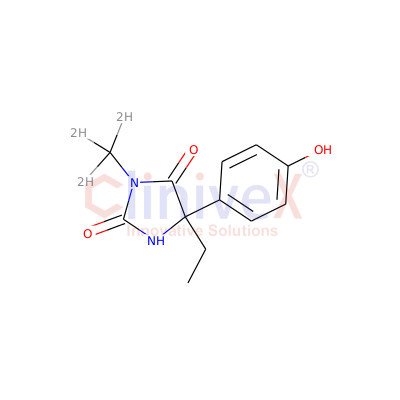 (+/-)-4-Hydroxy Mephenytoin-d3