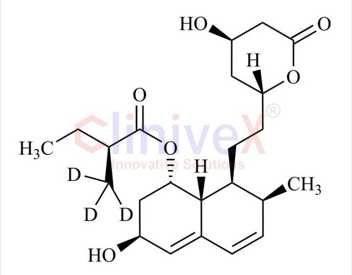 Pravastatin EP Impurity D-d3 (Pravastatin Lactone-d3)