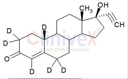 (+/-)-Norgestrel-D6 (major)