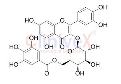 Quercetin 3-O-(6''-galloyl)-beta-D-glucopyranoside