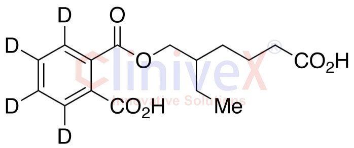 rac Mono(5-carboxy-2-ethylpentyl) Phthalate-d4