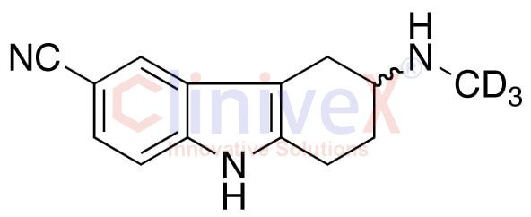 rac-6-Cyano-3-N-methylamino-1,2,3,4-tetrahydrocarbazole-d3