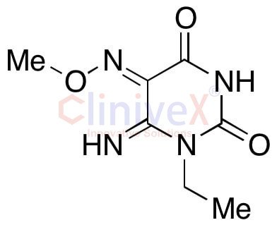 1-Ethyldihydro-6-imino-2,4,5(3H)-pyrimidinetrione 5-(O-Methyloxime)