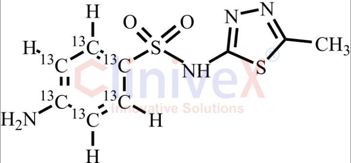 Sulfamethizole-13C6