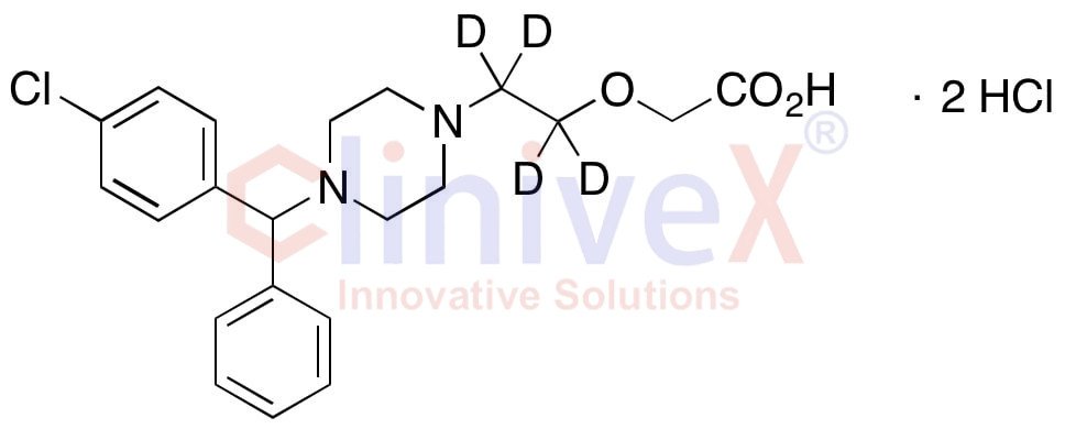 (±)-Cetirizine-d4 Dihydrochloride