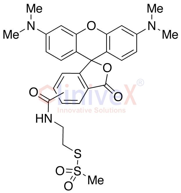 2-((5(6)-Tetramethyl-rhodamine)carboxylamino)ethyl Methanethiosulfonate (90%)