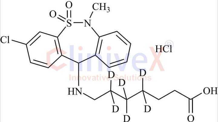 Tianeptine-d6 HCl