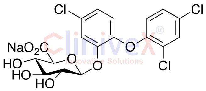 Triclosan O-β-D-Glucuronide Sodium Salt