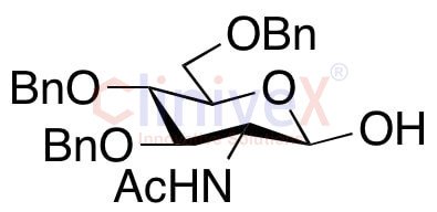 2-(Acetylamino)-2-deoxy-3,4,6-tris-O-(phenylmethyl)-α-D-glucopyranose
