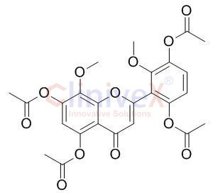 Viscidulin III tetraacetate