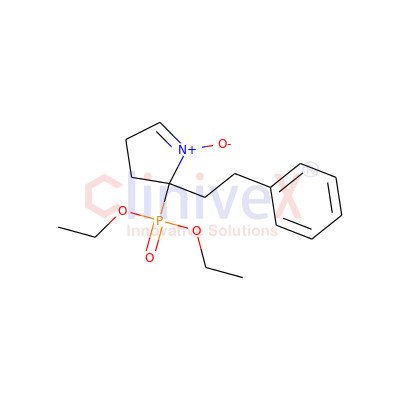 2-(Diethoxyphosphoryl)-2-phenethyl-3,4-dihydro-2H-pyrrole 1-Oxide