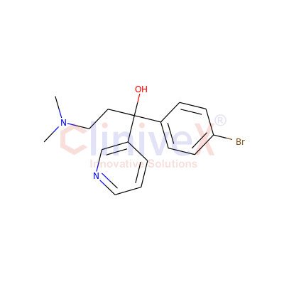 α-(4-Bromophenyl)-α-[2-(dimethylamino)ethyl]-3-pyridinemethanol