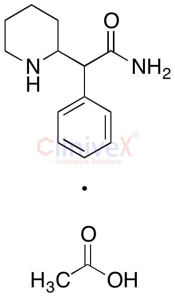 α-Phenyl-2-piperidineacetamide Acetate