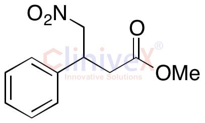 β-(Nitromethyl)benzenepropanoic Acid Methyl Ester