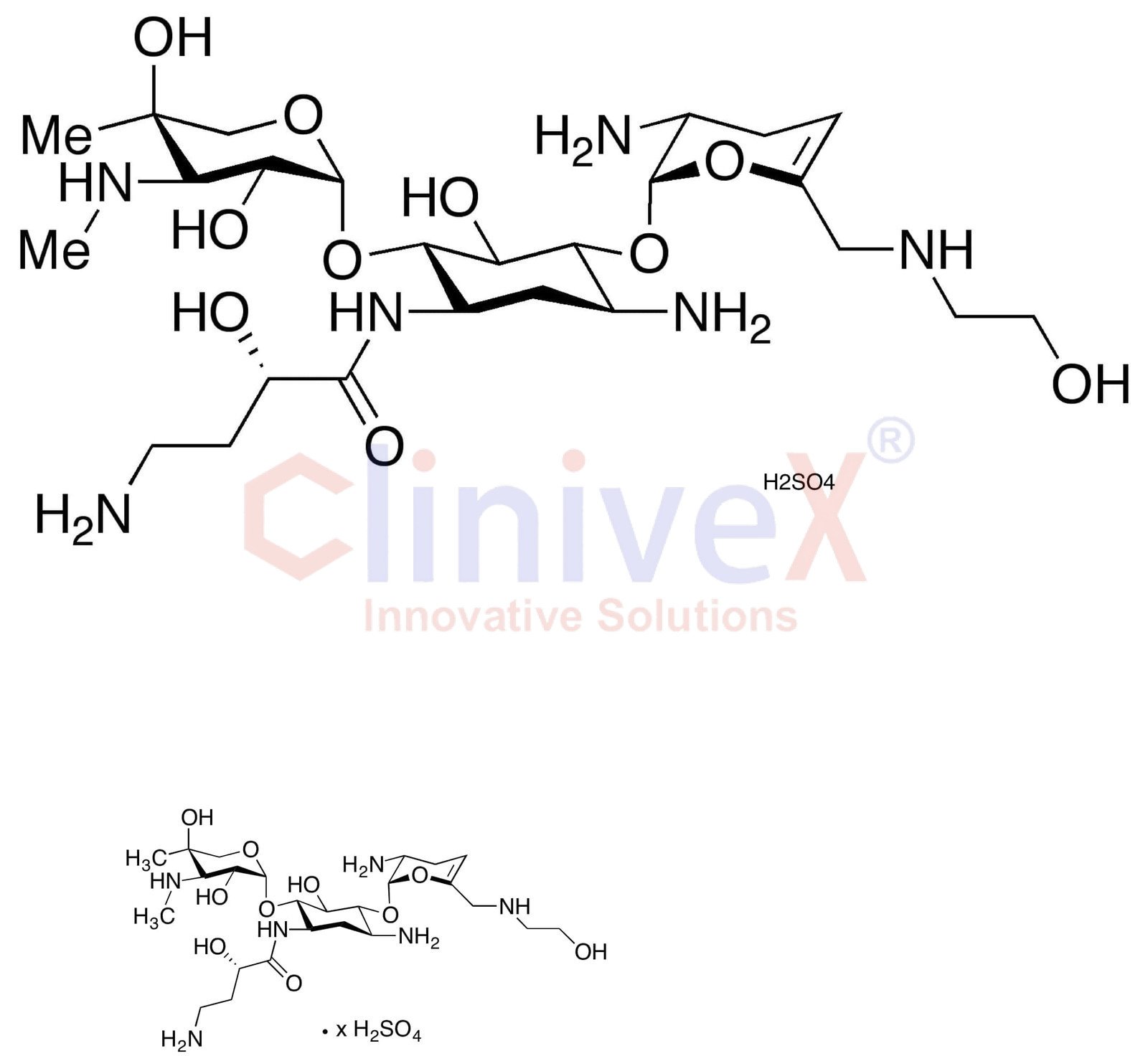 Plazomicin Sulfate (>85%)