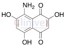 8-Amino-2,5,7-trihydroxy-1,4-naphthalenedione