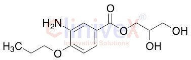 3-Amino-4-propoxy-2,3-dihydroxypropyl ester Benzoic acid