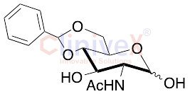 2-Acetamido-4,6-O-benzylidene-2-deoxy-D-glucopyranose