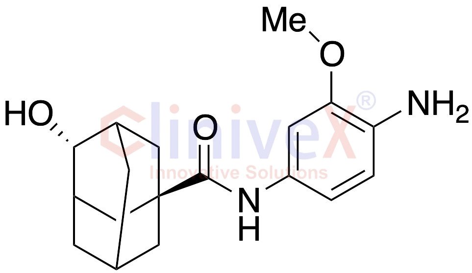 (trans)-N-(4-Amino-3-methoxyphenyl)-4-hydroxyadamantane-1-carboxamide