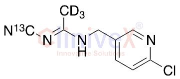 Acetamiprid-N-desmethyl-13CD3