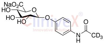 4-Acetamidophenyl beta-D-Glucuronide-d3 Sodium Salt