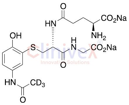 Acetaminophen Glutathione-d3 Disodium Salt  (~90%)