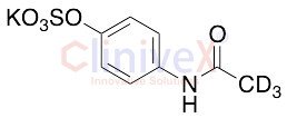 4-Acetaminophen-d3 Sulfate Potassium Salt