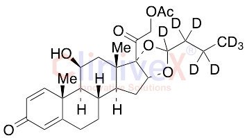 21-Acetyloxy Budesonide-d8