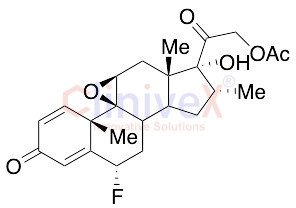 (6Alpha,9Beta,11Beta,16Alpha)-21-(Acetyloxy)-9,11-epoxy-6-fluoro-17-hydroxy-16-methylpregna-1,4-diene-3,20-dione