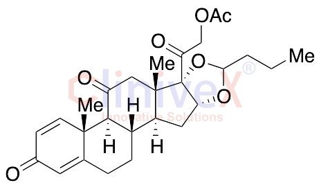 21-Acetoxy-11-oxo-16Alpha,17Alpha-propylmethylenedioxpregna-1,4-diene-3,20-dione